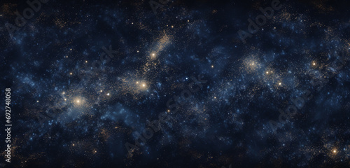 An ultra-high-definition image of a 3D wall texture with a cosmic, starry night sky design. 8k, © Creative artist1