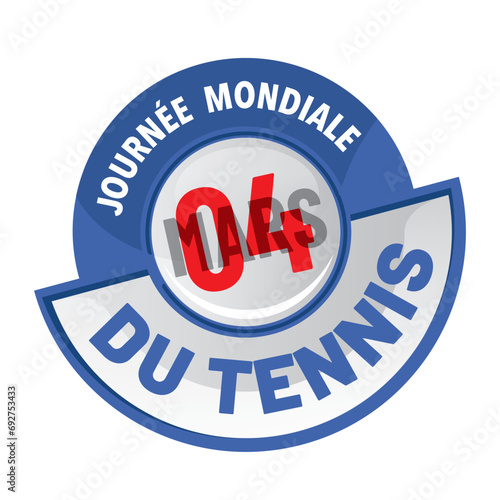 journée mondiale du tennis le 4 mars 2024 et 2025