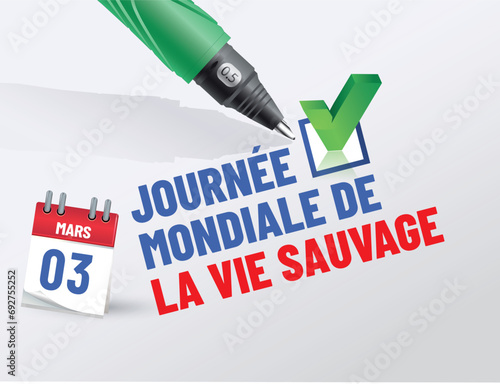 Journée mondiale de la vie sauvage le 13 février