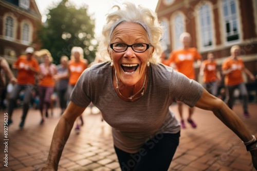 Embracing active aging: the power of retiree fitness for health, vitality, and well-being in the golden years. pensioners fitness , exercise and wellness.