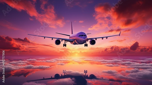background flight airplane backgtound illustration aviation travel, sky pilot, jet commercial background flight airplane backgtound photo