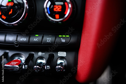 Modern Heated Seat Button photo