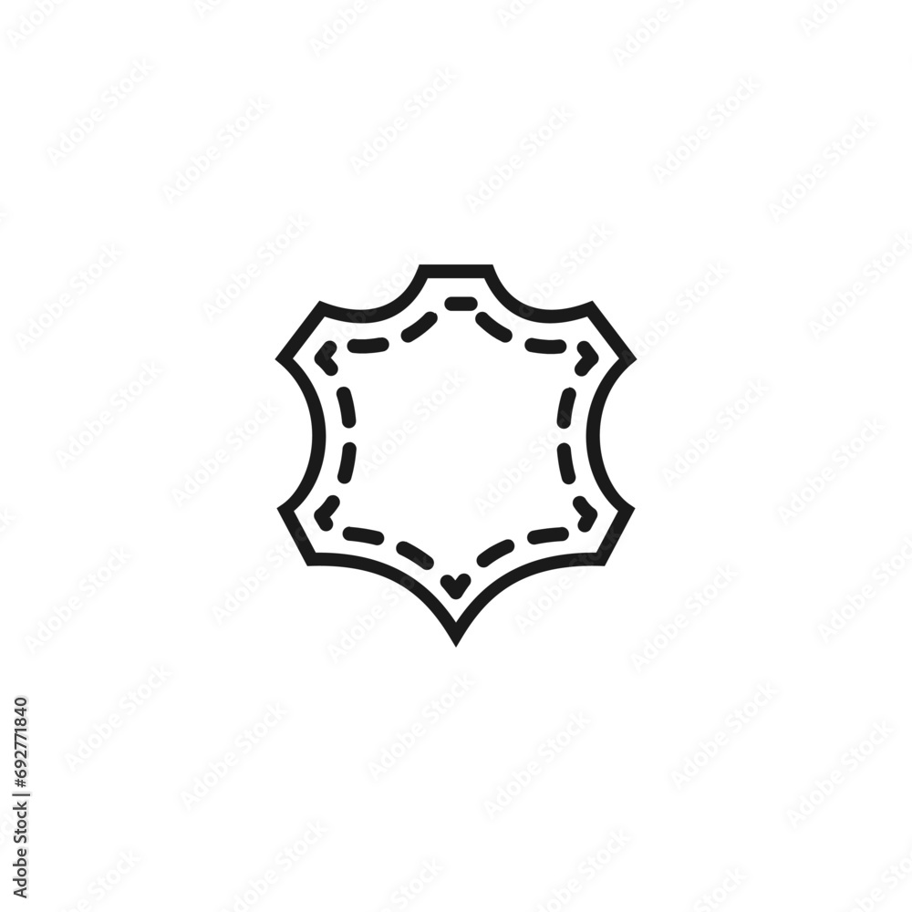 Leather icon or genuine leather icon vector isolated. Best Leather icon for apps, websites, print design, element design, and more about Leather cloth. Leather icon or genuine leather icon vector isolated. Best Leather icon for apps, websites, print design, element design, and more about Leather cloth.