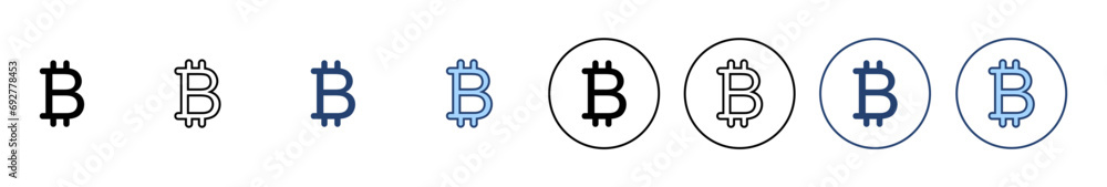 Bitcoin icon vector. bitcoin sign and symbol. payment symbol. cryptocurrency logo Bitcoin icon vector. bitcoin sign and symbol. payment symbol. cryptocurrency logo
