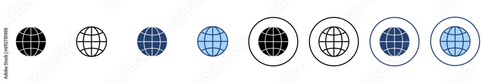 Web icon vector. go to web sign and symbol. web click icon. Global search icon Web icon vector. go to web sign and symbol. web click icon. Global search icon