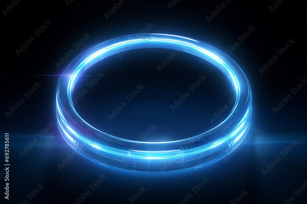 Light Effect Blue Circle Light Effect Blue Circle