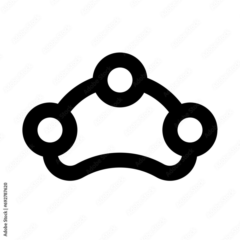 Tambourine Line UI Icon Tambourine Line UI Icon