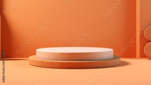 Round Object on Table