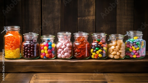 chocolates assortment candy food illustration gummies jellybeans, licorice caramels, toffees bonbons chocolates assortment candy food