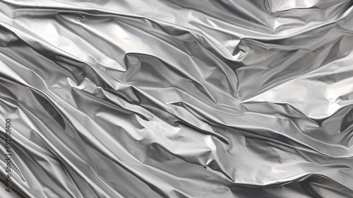 アルミホイルのテクスチャー素材