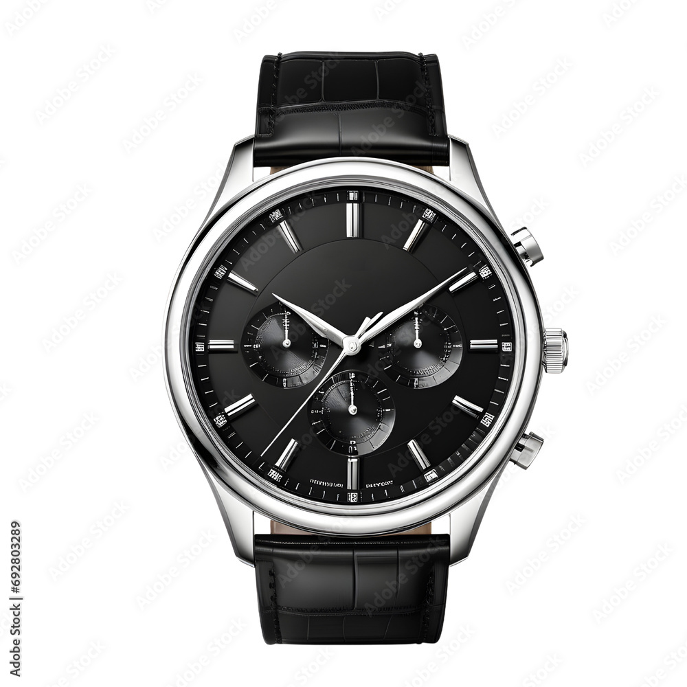 simple watch isolated on transparent or white background simple watch isolated on transparent or white background
