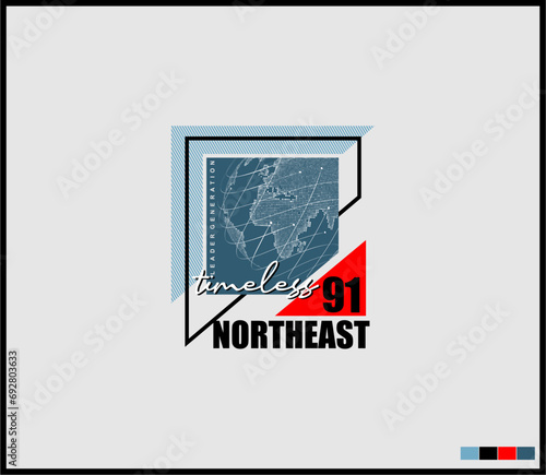 Illustration vector graphic of lettering, perfect for t-shirts design, clothing, hoodies, etc.