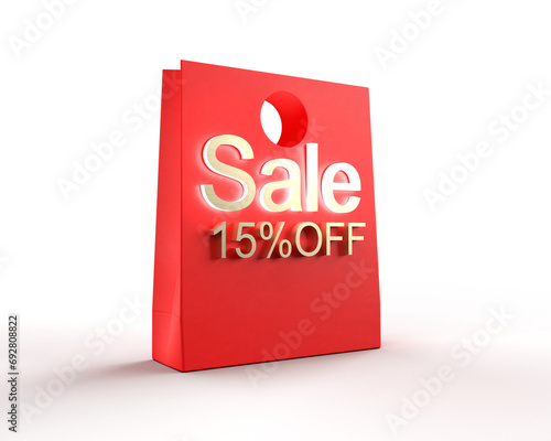 Sales Bag with 15% Discount