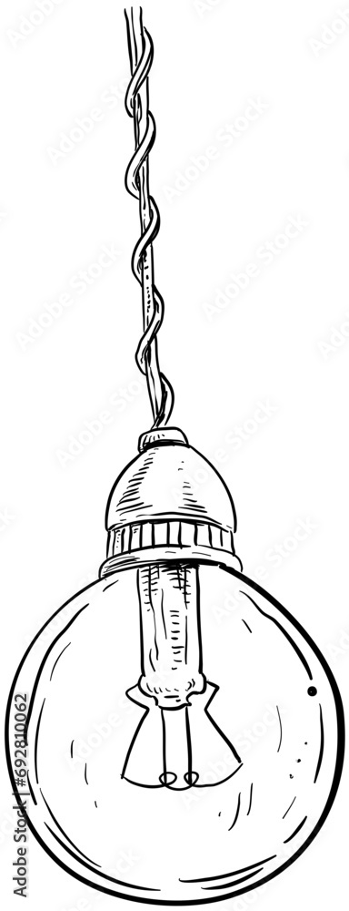 lightbulb handdrawn illustration lightbulb handdrawn illustration