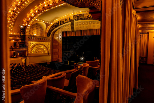 interior of a theatre