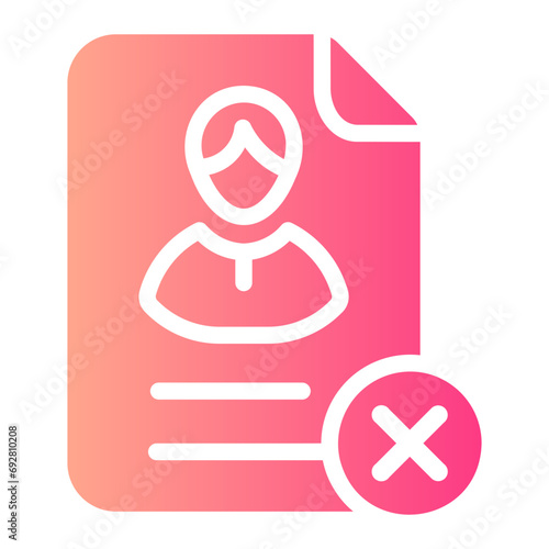 blacklist Gradient icon