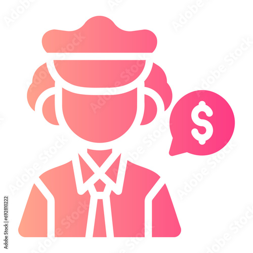 corrupted Gradient icon