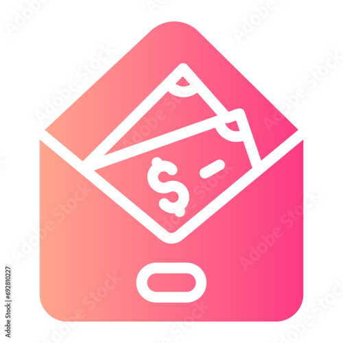 envelope Gradient icon