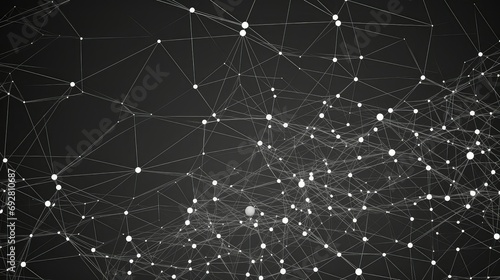 connection network dots background illustration internet communication, design data, web futuristic connection network dots background