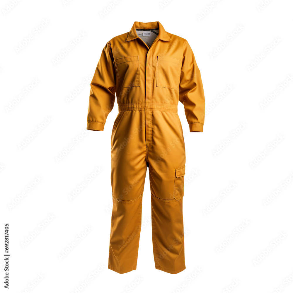 Jumpsuit, transparent background, isolated image, generative AI Jumpsuit, transparent background, isolated image, generative AI