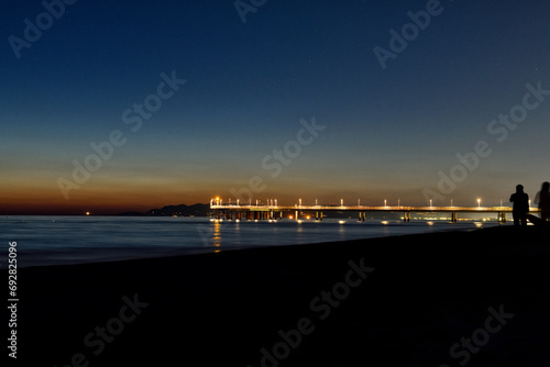Wallpaper Mural sunset on the bridge Torontodigital.ca