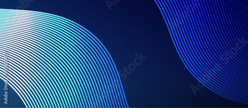 Dynamic wave geometric design. Vector Illustration For Wallpaper, Banner, Background, Card, Book Illustration, landing page