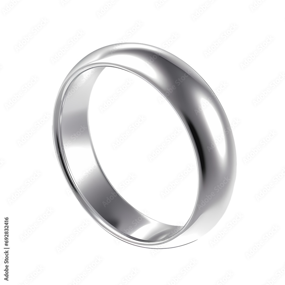 Silver rings, rings isolated on transparent background Silver rings, rings isolated on transparent background