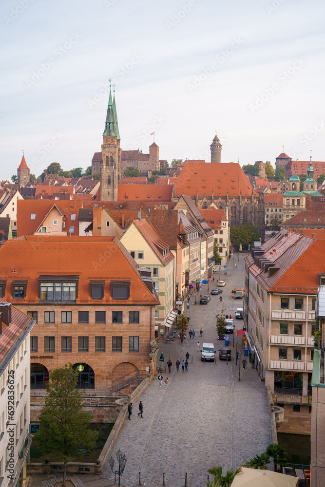 The top of Nuremberg City