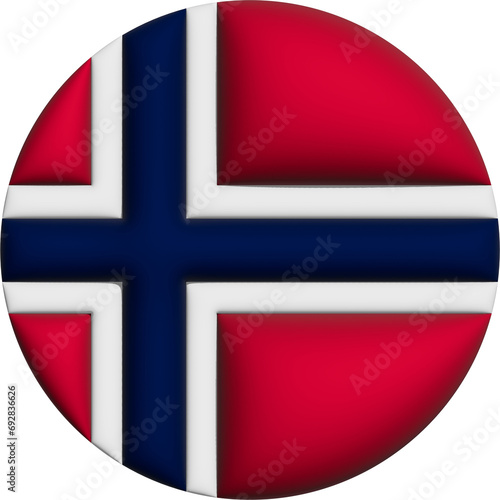 3D Flag of Norway on circle Free Download 3D Flag of Norway on circle - GFXLoad