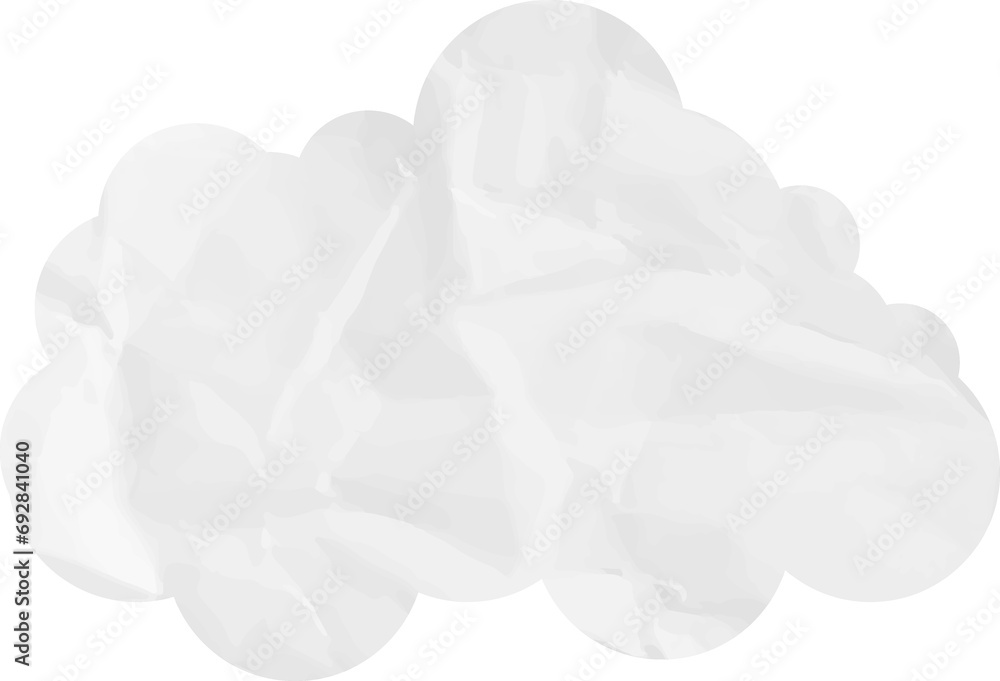 cloud paper art cloud paper art