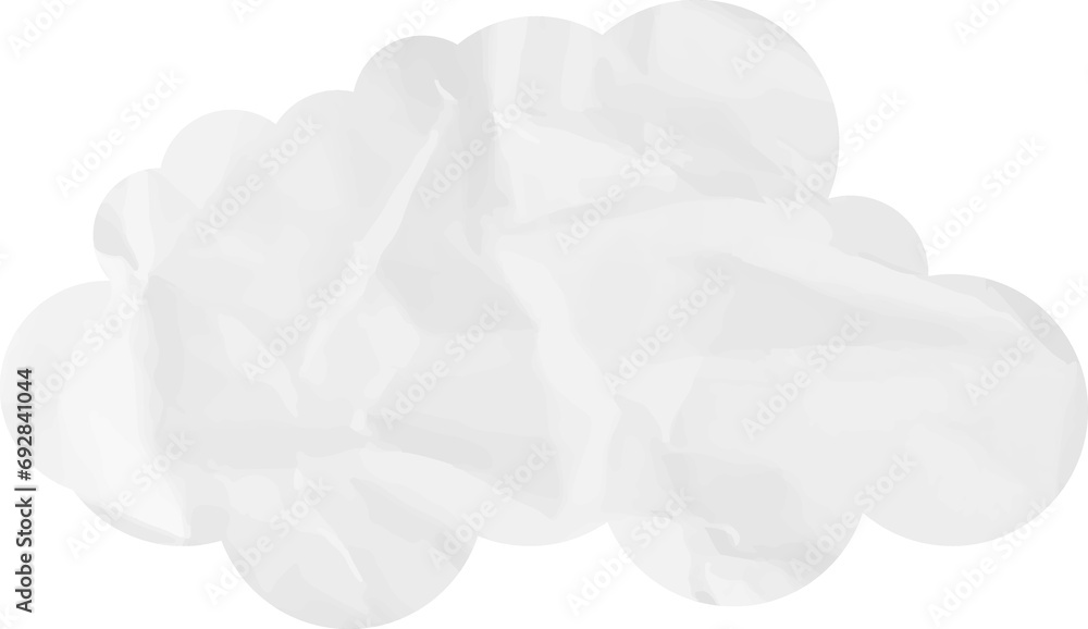 cloud paper art cloud paper art