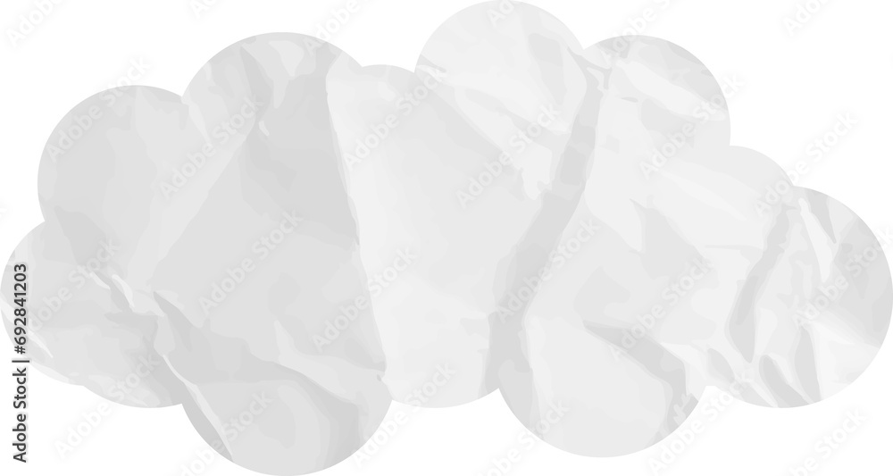 cloud paper art cloud paper art