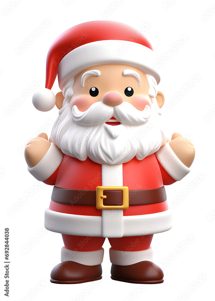 cute 3d render, santa cluas, christmas, PNG File, isolated background. cute 3d render, santa cluas, christmas, PNG File, isolated background.