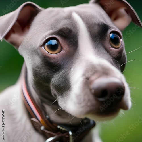 A portrait of a brave and determined American hairless terrier2 © Ai.Art.Creations