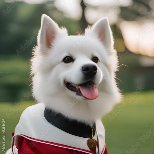 A portrait of a lively and affectionate Chinese imperial dog1 photo