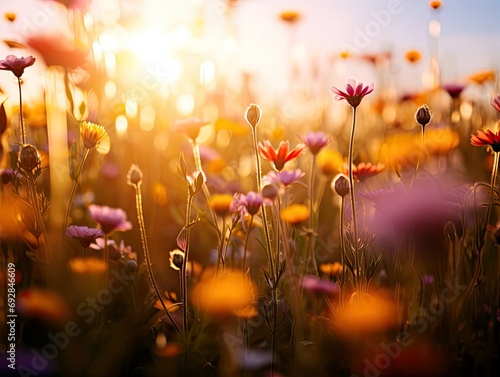 flowers in the field