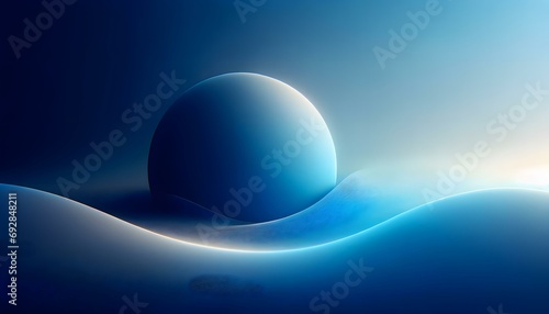 Single color gradient background image with a focus on blue