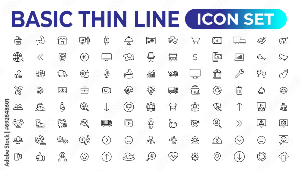 Web icons. Business. Set of thin line web icon set, simple outline icons collection, Pixel Perfect icons, Simple vector illustration. Web icons. Business. Set of thin line web icon set, simple outline icons collection, Pixel Perfect icons, Simple vector illustration.