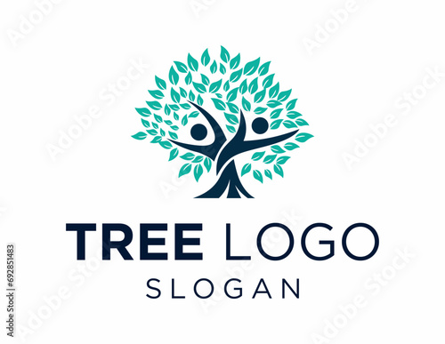 Logo about Tree  on a white background. created using the CorelDraw application.