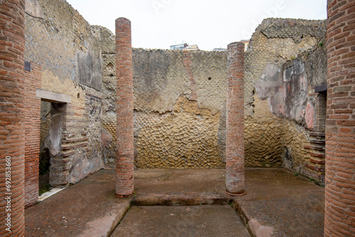 Foto Ancient Roman Town of Herculaneum - Italy