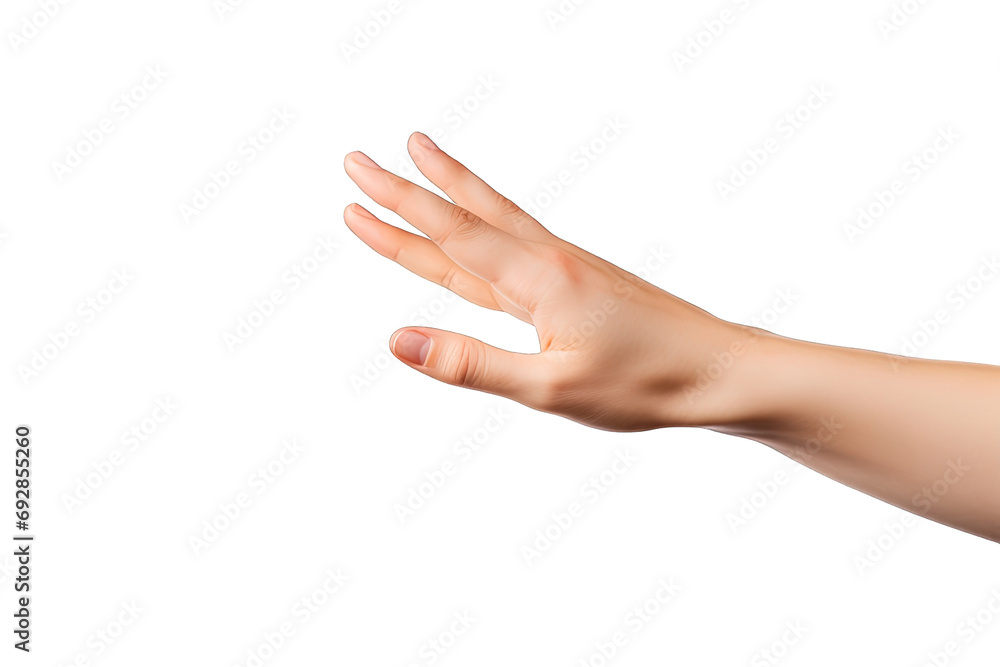 Hand Open Isolated Hand Open Isolated