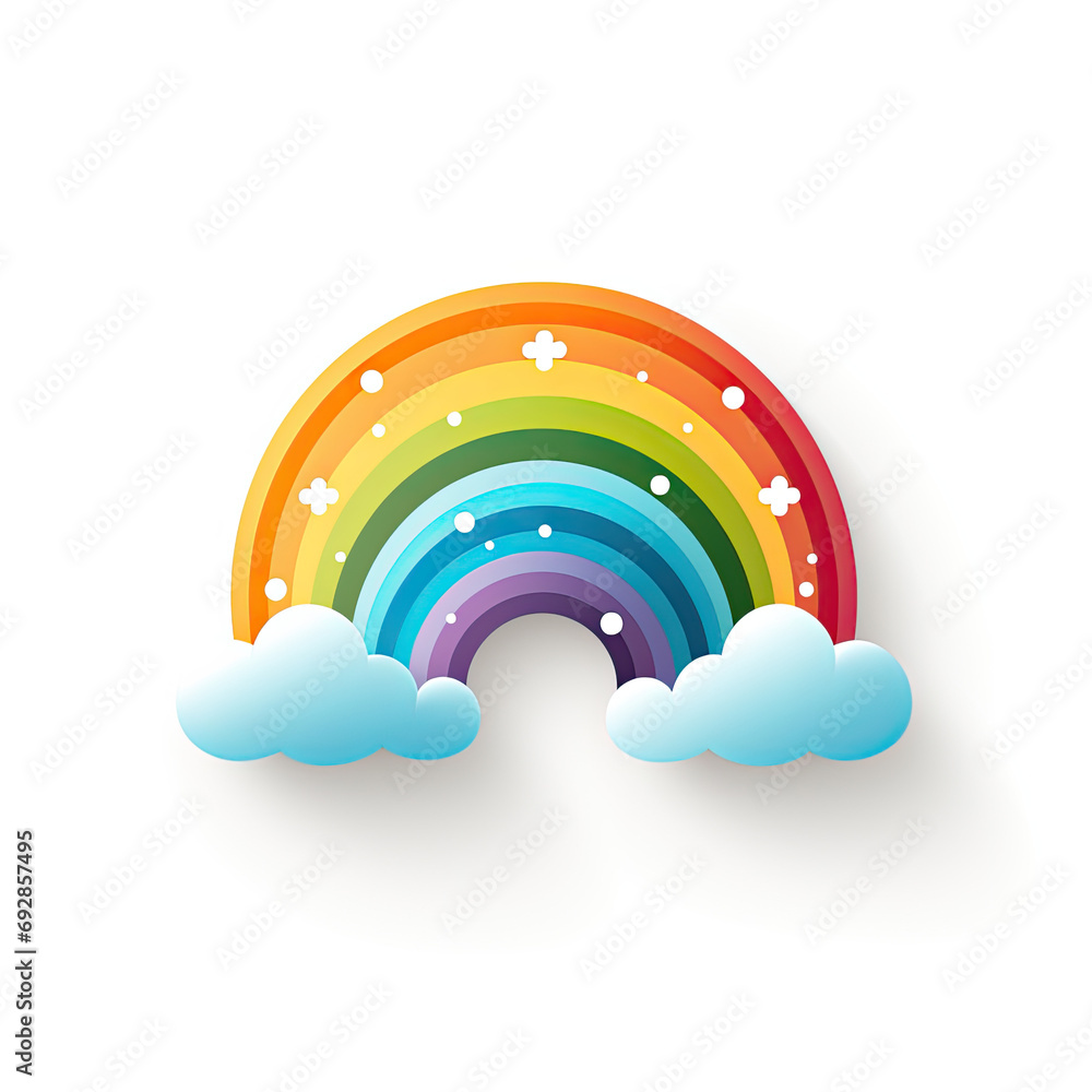 Vivid Rainbow Vector Logo Vivid Rainbow Vector Logo
