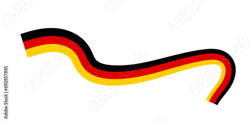 germany flag ribbon