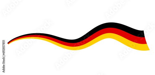 germany flag ribbon photo