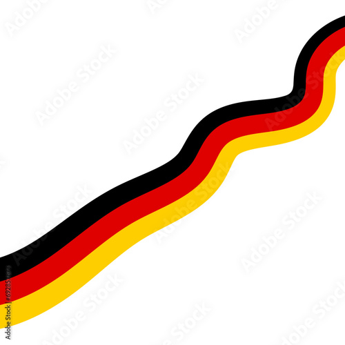 germany flag ribbon