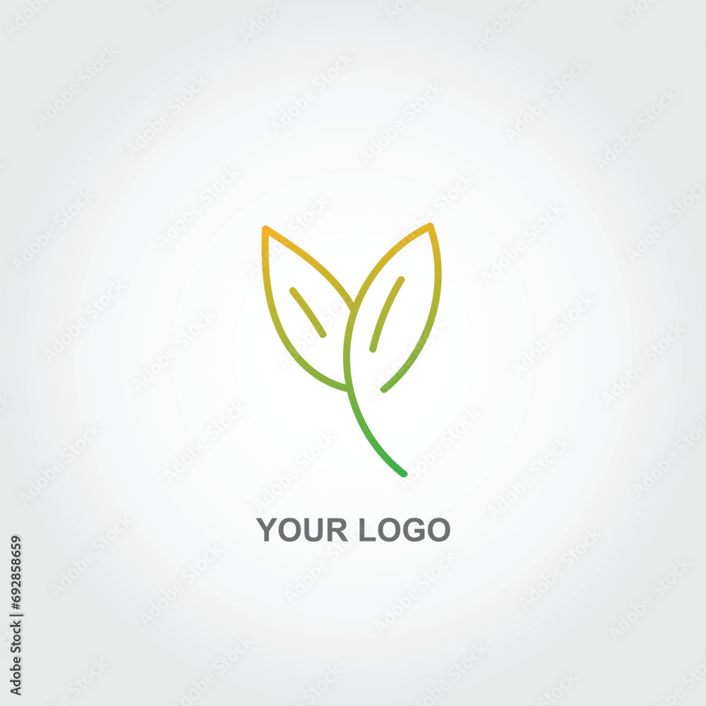 Fototapeta premium seed logo