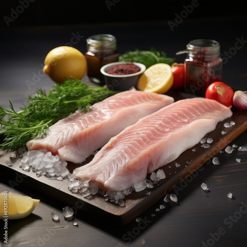 Fresh Fish Fillets with Lemon and Herbs