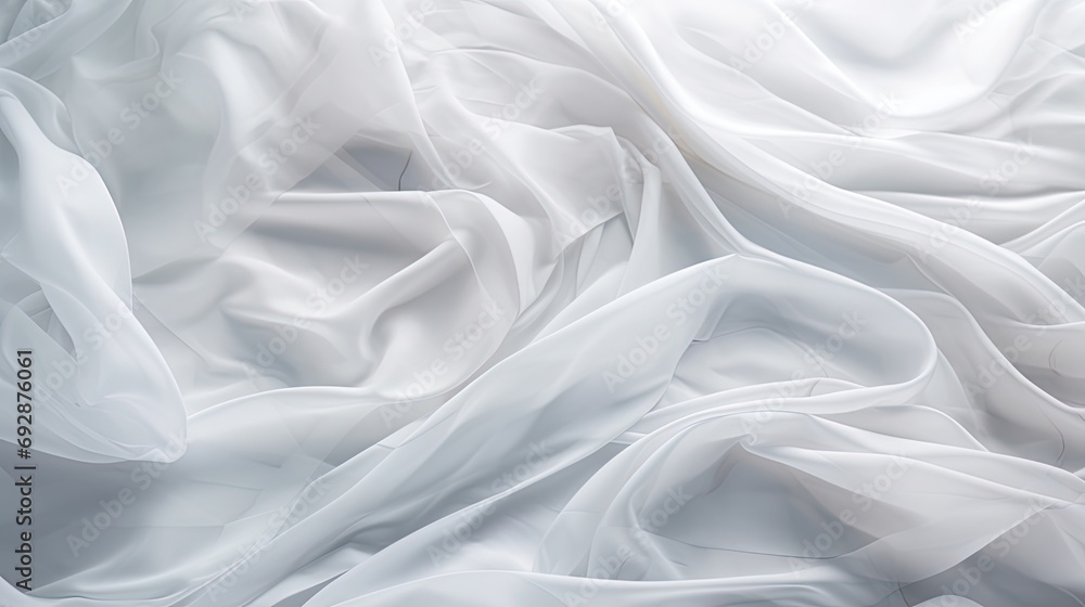 Obraz premium White Bedding Sheets And Pillow Background