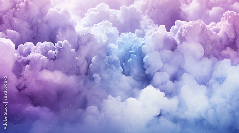 Majestic Purple and Blue Clouds Towering in a Mystical Sky of Ethereal Abstract Splendor Majestic Purple and Blue Clouds Towering in a Mystical Sky of Ethereal Abstract Splendor