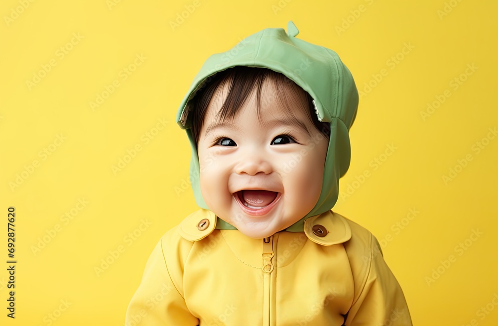 cute little baby smiling and posing for the camera, photoshoot, created with AI cute little baby smiling and posing for the camera, photoshoot, created with AI